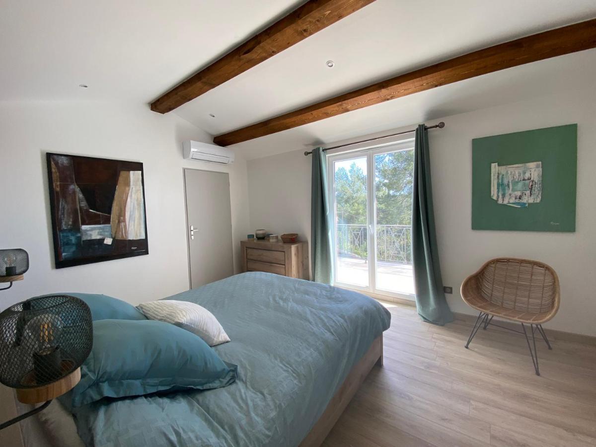 La Bastide Blanche Magnifique Villa 5 Etoiles 5 Chambres Et Piscine Privee Sur 6500 M Var لورج المظهر الخارجي الصورة