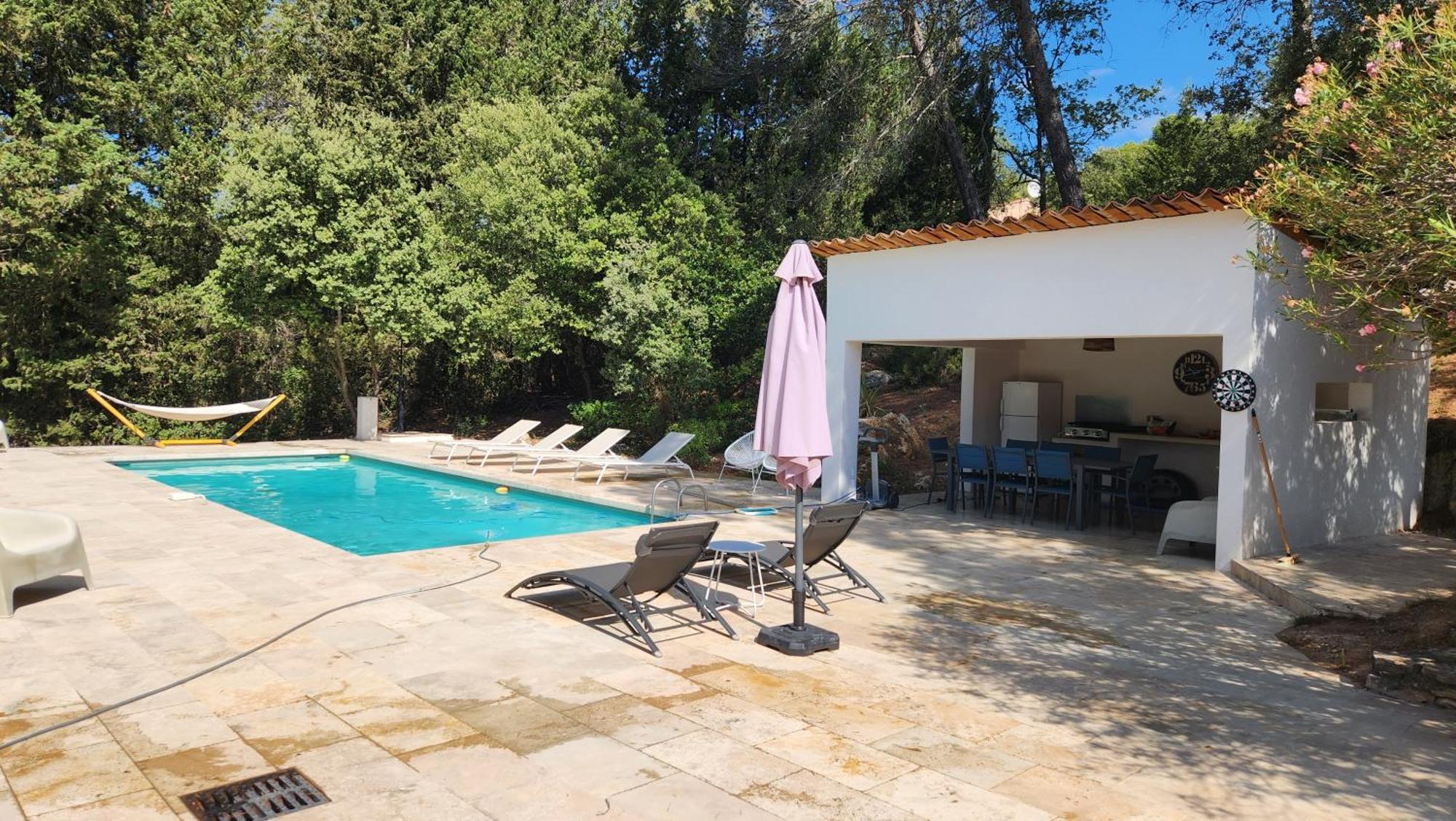 La Bastide Blanche Magnifique Villa 5 Etoiles 5 Chambres Et Piscine Privee Sur 6500 M Var لورج المظهر الخارجي الصورة